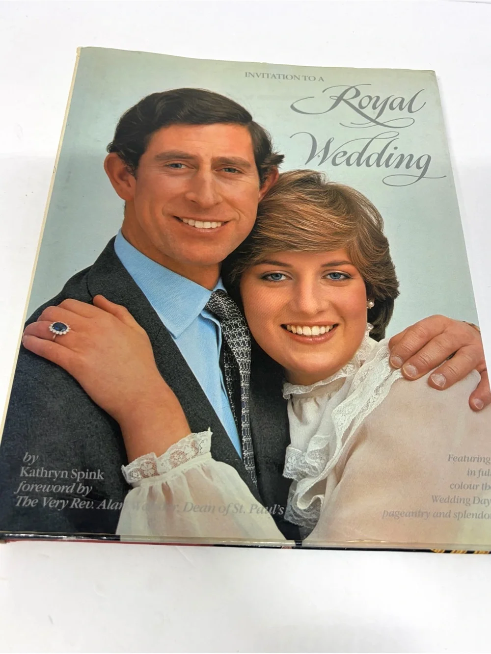 book and magazine Royal Wedding Souvenir Program - Cream Cover